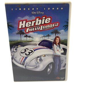 Herbie Fully Loaded DVD 2005 Lindsay Lohan Movie Walt Disney Comedy Adventure